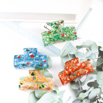 Hair Claw Clip Manufacturer - 8cm Star Sequins Acrylic Glitter Christmas Tree New Year Party Decoration