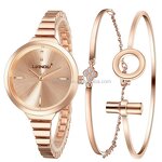 Bracelet Watch Manufacturer - Ladies Gold Alloy Case 38mm Dial 20mm Band Fashion Fancy New Arrival