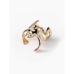 Ear Cuffs Manufacturer - Punk Frog Gold Plated Crystal Rhinestone Unisex No Piercing Anniversary Gift