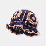 Bucket Hat Manufacturer - Unisex Handmade Knitted Crochet Distressed Casual Party Fishermen Hat