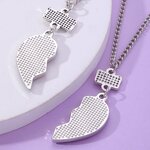 Necklace Set Manufacturer - 2Pcs Heart Broken Gradient Star BFF Couple Girls Boys Best Friends