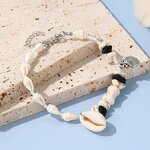 Bracelet Manufacturer - Summer Bohemia Beach Shell Ceramic Bone Beaded Women Girls Fashion Jewelry