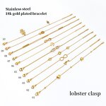 Bracelet Manufacturer - 18K Gold Islamic Infinite Symbol Geometric Stainless Steel Women Summer Jewelry