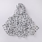 Headscarf Manufacturer - Pearl Chiffon Printed Floral Oil Painting Style Women Muslim Shawl Hijab