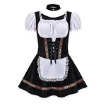 Beer Girl Costume Manufacturer - Women's Traditional German Bavarian Sexy Oktoberfest Festival Carnival Dress