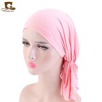 Headwrap Manufacturer - Hot Selling Skin Friendly Fabric Girl Scarf Turban Fashion Modal Women Pre Collared