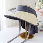 Solar-Powered Sun Hat Manufacturer - Lady's New with Fan Tropical Style for Tropical Regions Outdoor