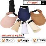 Straw Hat Manufacturer - Women Sunshade Ladies Summer Beach Wide Brim for Outdoor Camping Hiking Travel
