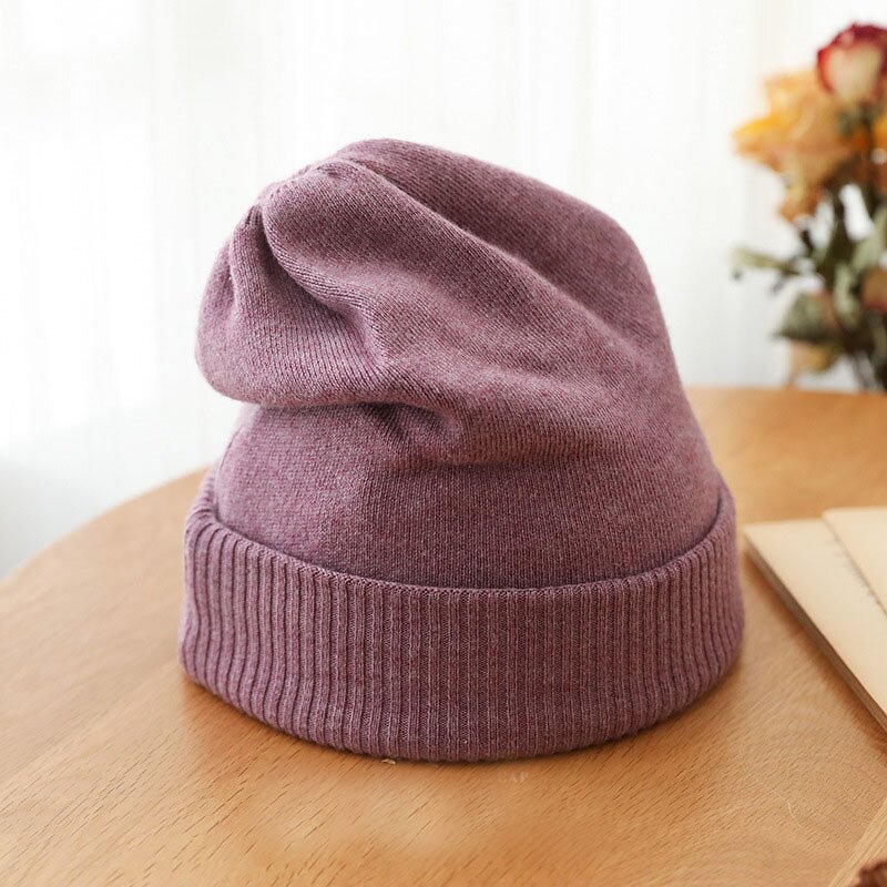 Toque Manufacturer - Acrylic Black White Cotton Sport Cap Crochet Woven Labels Warm Knitted Winter Beanie Cap