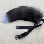 Fox Fur Tail Manufacturer - New Hot Sale Fashion Faux with Adjustable Belt for Women's Cosplay