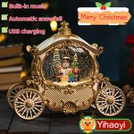 Music Box Manufacturer - Christmas Eve Train Ornament Christmas Train Decoration Festive Home Tabletop Display