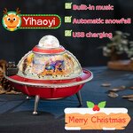 Music Box Manufacturer - Christmas Eve Train Ornament Christmas Train Decoration Festive Home Tabletop Display