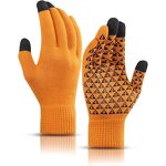 Gloves Manufacturer - Thick Winter Fabric Warm Touch Screen Custom Logo Anti Slip for Cold Weather