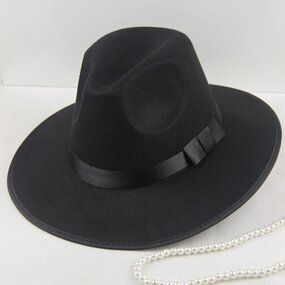 Panama Hat Manufacturer - New Modern Style Wide Brim British Wool Felt Fedora Jazz Fedora Unisex Formal