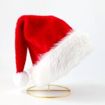 Santa Hat Manufacturer - Christmas Long Velvet Short Velvet New Christmas Party Non Woven for Adults Children