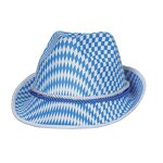 Alpine Casquette Manufacturer - Unisex Custom Logo Oktoberfest Blue White Stripe Feathers for Germany