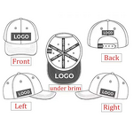 Baseball Cap Manufacturer - 6 Panel Unstructured Dad Hat Plain Blank for Custom 3D Embroidery Logo