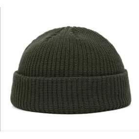 Knitted Beanie Manufacturer - Custom Colors Double Layer Inner Cap for Cold Weather Digital Printing Brand Image