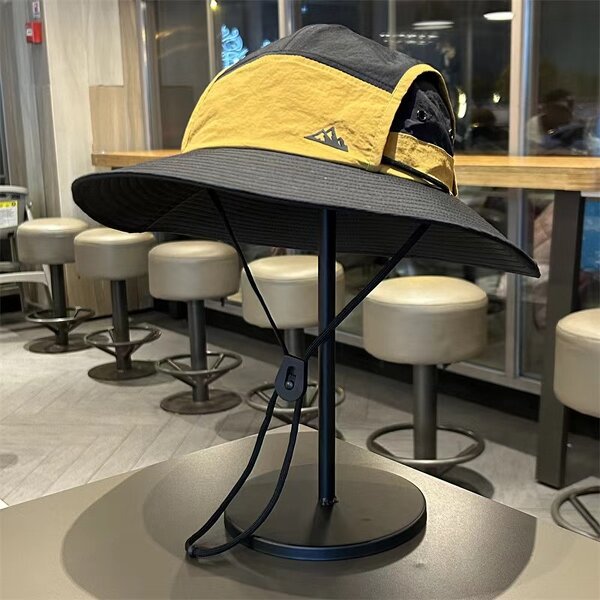 Cowboy Hat Manufacturer - Western Drawstring for Mountain Camping Fisherman Sunshade for Hiking