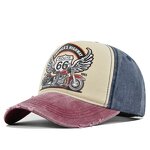 Baseball Cap Manufacturer - OEM ODM High Quality Custom Popular Fashion Washed Worn Outdoor Denim Printed Letter Retro 5 Panel