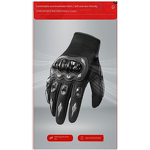 Motorcycle Gloves Manufacturer - High Volume Hard Knuckle Heavy Duty Touchscreen for Outdoor Sports Racing