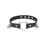 Goth Jewelry Manufacturer - Harajuku Women Gothic Leather Necklace Punk Sexy Choker Rivet Collar Bondage