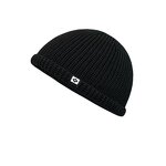 Skull Hat Manufacturer - New Fashion Custom Logo Knitted Label Patch Plain Cuffed Waffle Beanie
