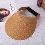 Straw Hat Manufacturer - Women Sunshade Ladies Summer Beach Wide Brim for Outdoor Camping Hiking Travel