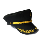 Pilot Hat Manufacturer - Unisex Adult Embroidered Halloween Party Costume Accessory Captain for Teens