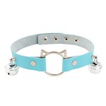 Goth Jewelry Manufacturer - Harajuku Women Gothic Leather Necklace Punk Sexy Choker Rivet Collar Bondage