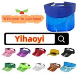 Visor Cap Manufacturer - Wholesale Stylish Clear Transparent UV Protection Lightweight Adjustable Trendy Summer