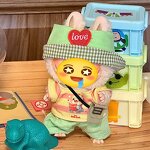 Doll Clothing Set Manufacturer - First Second Generation Party Accessory Cute Cartoon Outfit for Labubu