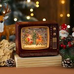 Night Light Manufacturer - New Year Christmas Music Snow Water TV Decoration Music Box Holiday Gift