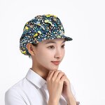 Nursing Scrubs Caps Manufacturer - Custom Logo Laboratory Practical Nurse for Women Men Beauty Hats Printing Adjustable