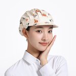 Scrub Hat Manufacturer - Adjustable Cotton for Women Men Formal Bouffant Nurse Button Sweatband 3D Embroidery