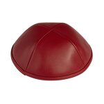 Kippah Manufacturer - Custom Solid Color Suede Leather Four Panel for Daily Use