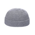 Knitted Beanie Manufacturer - Custom Colors Double Layer Inner Cap for Cold Weather Digital Printing Brand Image