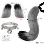 Cosplay Set Manufacturer - Wholesale New Design Faux Fur Cat Fox Ears Headband Tail for Anime Events
