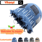 Knitted Hat Manufacturer - Unisex Winter 100% Cotton with Embroidery for Travel