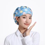 Nurses Caps Manufacturer - Hospital Uniform 100% Cotton Comfortable Adjustable Theatre Room Gorros Quirurgicos for Sale