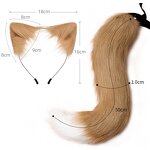 Fox Tail Manufacturer - Hot Sell Fashion Faux Fur with Adjustable Waistbelt Cosplay Accessory