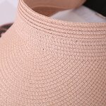 Straw Hat Manufacturer - Women Sunshade Ladies Summer Beach Wide Brim for Outdoor Camping Hiking Travel
