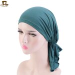 Headwrap Manufacturer - Hot Selling Skin Friendly Fabric Girl Scarf Turban Fashion Modal Women Pre Collared