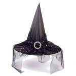 Witch Hat Manufacturer - Halloween with Wide Brim and Pointy Spikes Striped Style for Children's Parties