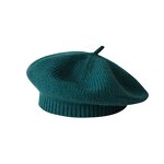 Beret Manufacturer - Factory Custom Embroidered Soft Lined Tinted Denim Pure Hand Knitted for Beach Sports