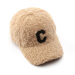 Baseball Cap Manufacturer - Factory Sale 3D Letter Embroidered Terry Velvet Adjustable Curve Brim