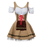 Beer Girl Costume Manufacturer - Women's Traditional German Bavarian Sexy Oktoberfest Festival Carnival Dress
