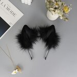Cat Ear Headband Manufacturer - New Style Comfort Material Plush Anime Fox Ears Fashion for Girls Night Party