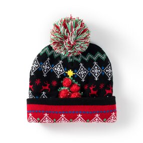 Beanie Cap Manufacturer - Arrival Lightweight Winter Warmth with Digital Printed Letter for Christmas