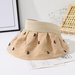 Sun Visor Hat Manufacturer - Unisex Fashion Ultraviolet Embossed Hollow Top for Summer Sports Outdoor Activities